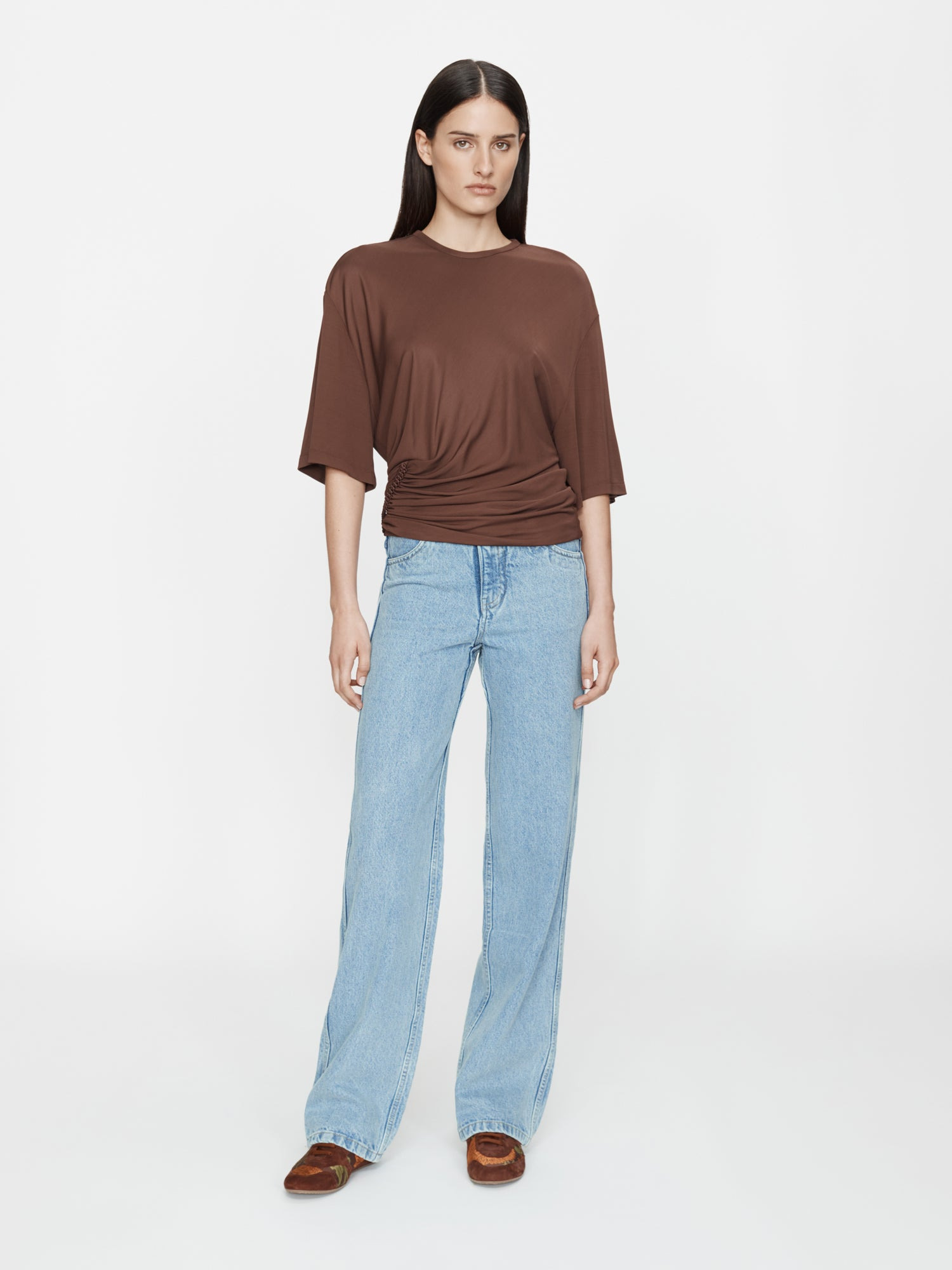 Shibari Jersey Ruche Tee - 2