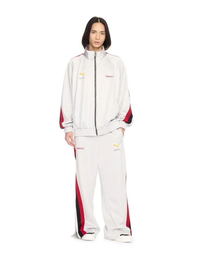 Acm X Puma Track Pant Silver - Red - Black - 5