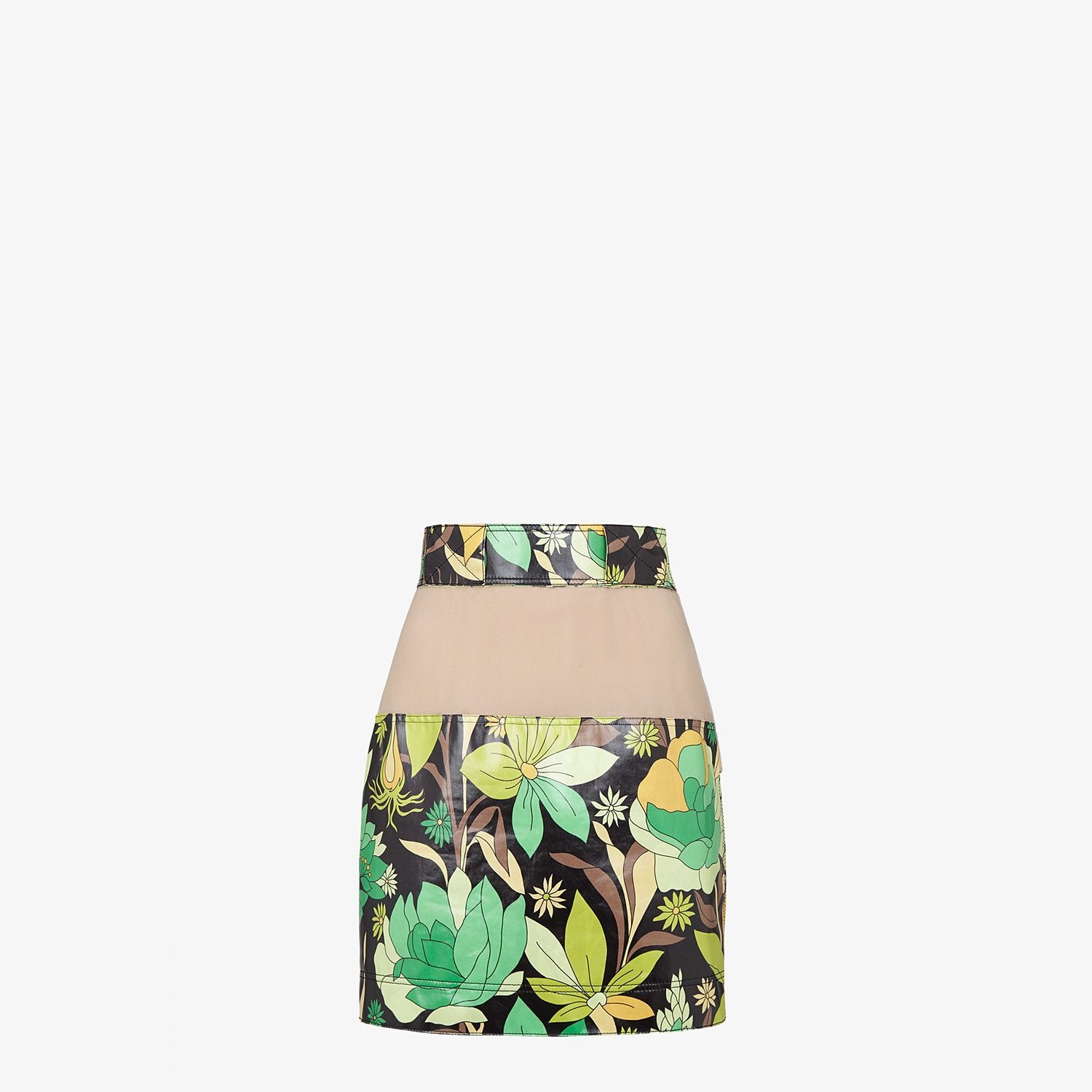 Multicolor cotton skirt - 1