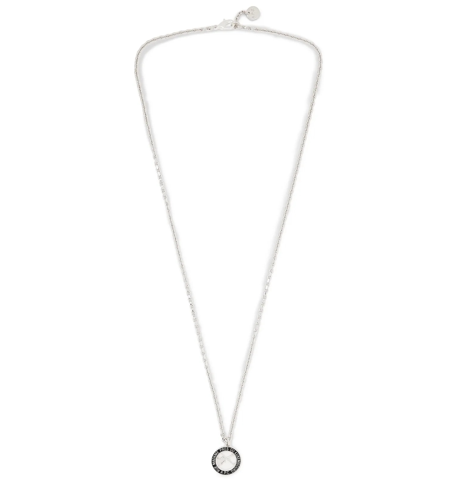 Benoit Silver-Tone and Resin Chain Necklace - 1