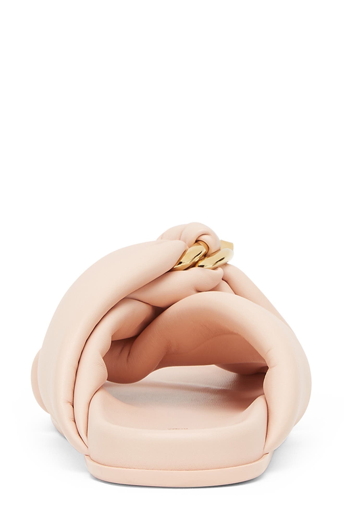 Fendi Feel Knotted Slide Sandal in F0Mxv Light Rose at Nordstrom - 4