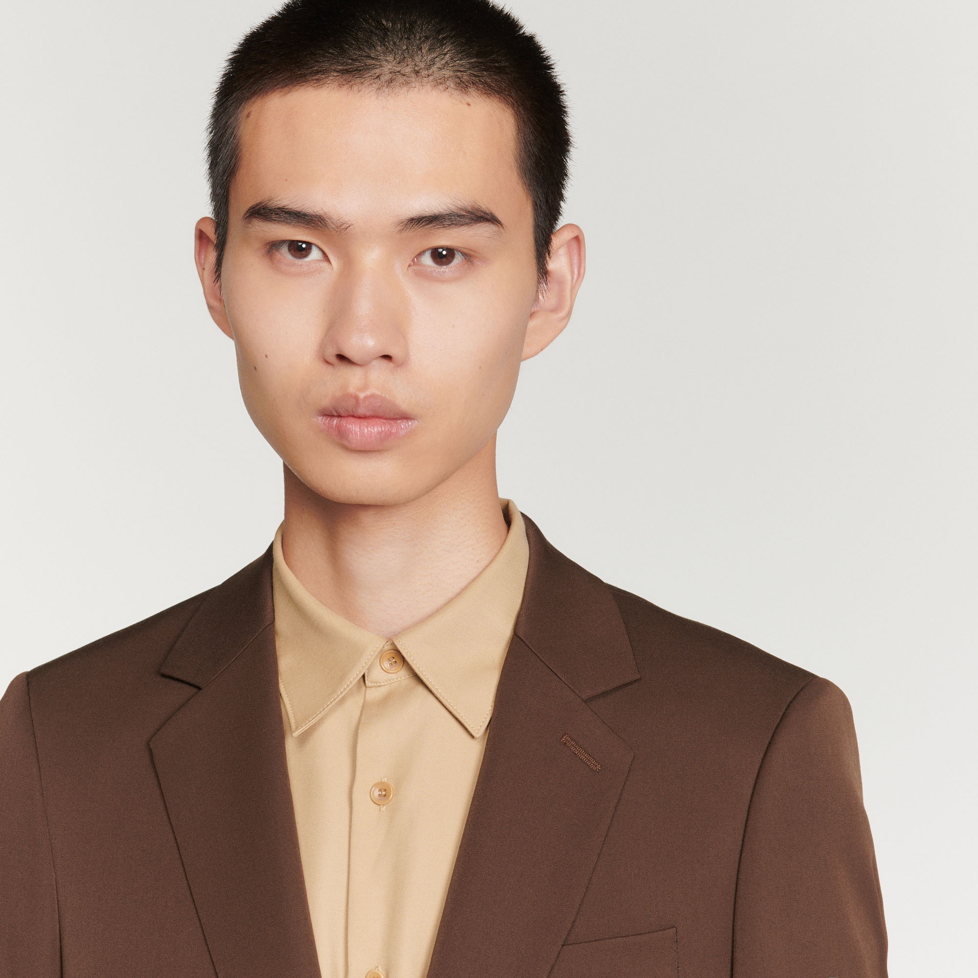 Virgin wool suit jacket - 4
