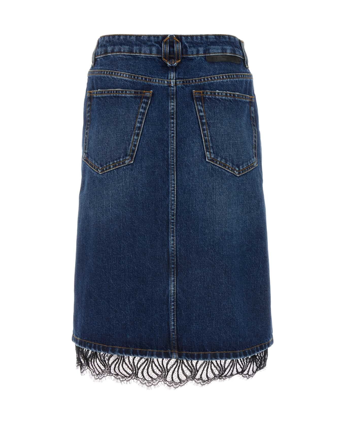 Denim Skirt - 2