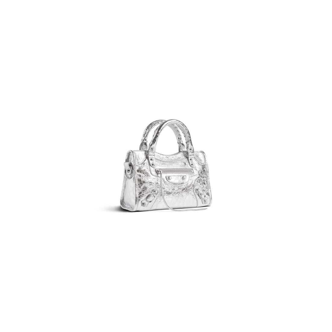 Women's Le City Mini Bag  in Silver - 4