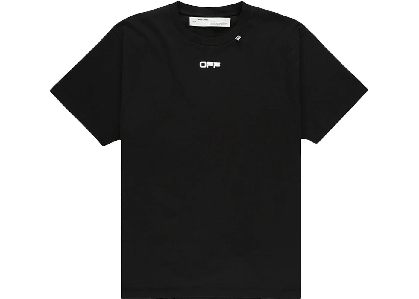 OFF-WHITE Oversized Fit Caravaggio Square T-Shirt Black/Multicolor - 1