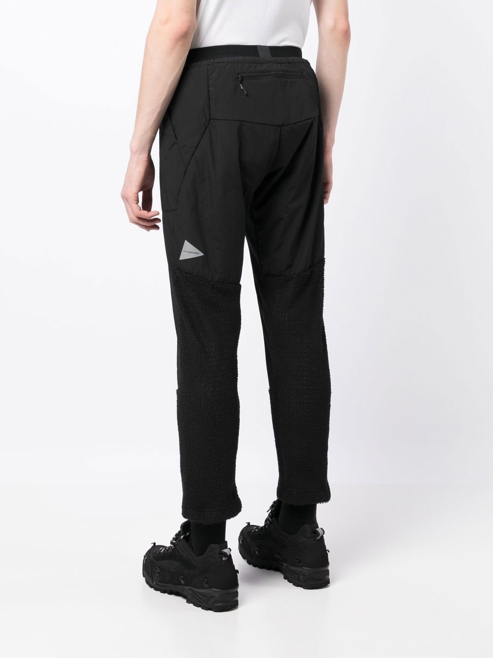 FLEECE-PANEL TROUSERS - 3