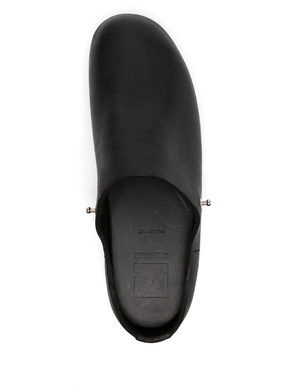 leather mules - 4