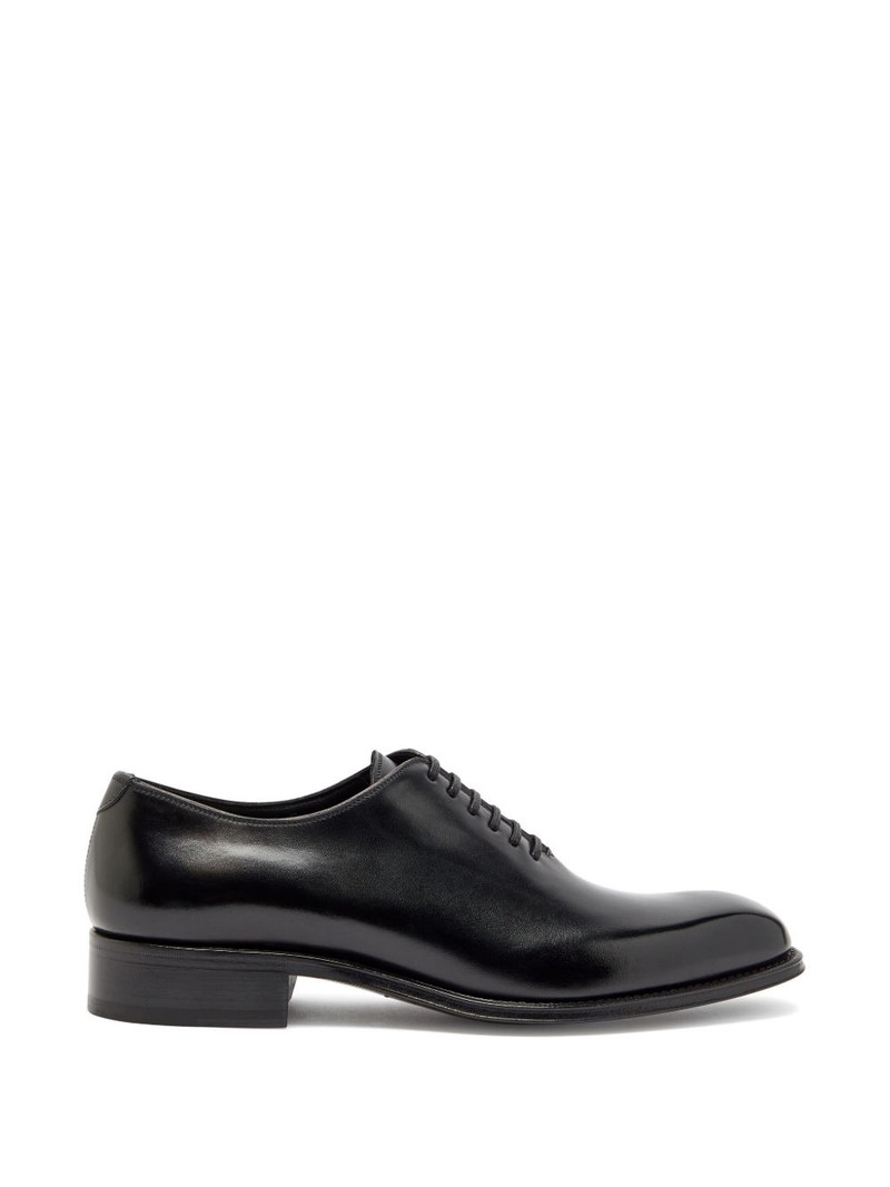 TOM FORD Claydon leather oxford shoes outlook