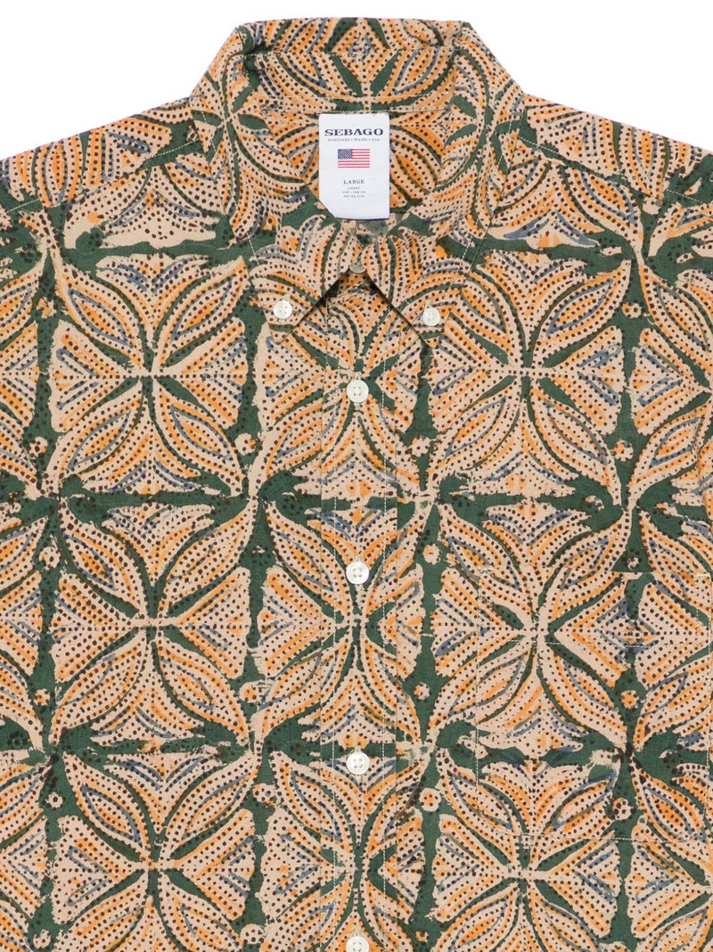 SEBAGO Littlerriver buttoned pattern shirt outlook