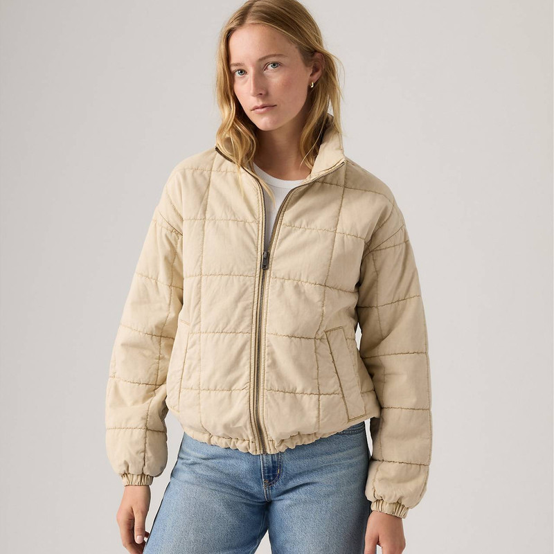 Levi's BOX QUILTED RELAXED COTTON JACKET outlook