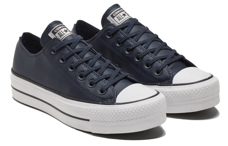 (WMNS) Converse Chuck Taylor All Star Platform Low 'Anodized Metals - Obsidian' 570453C - 3