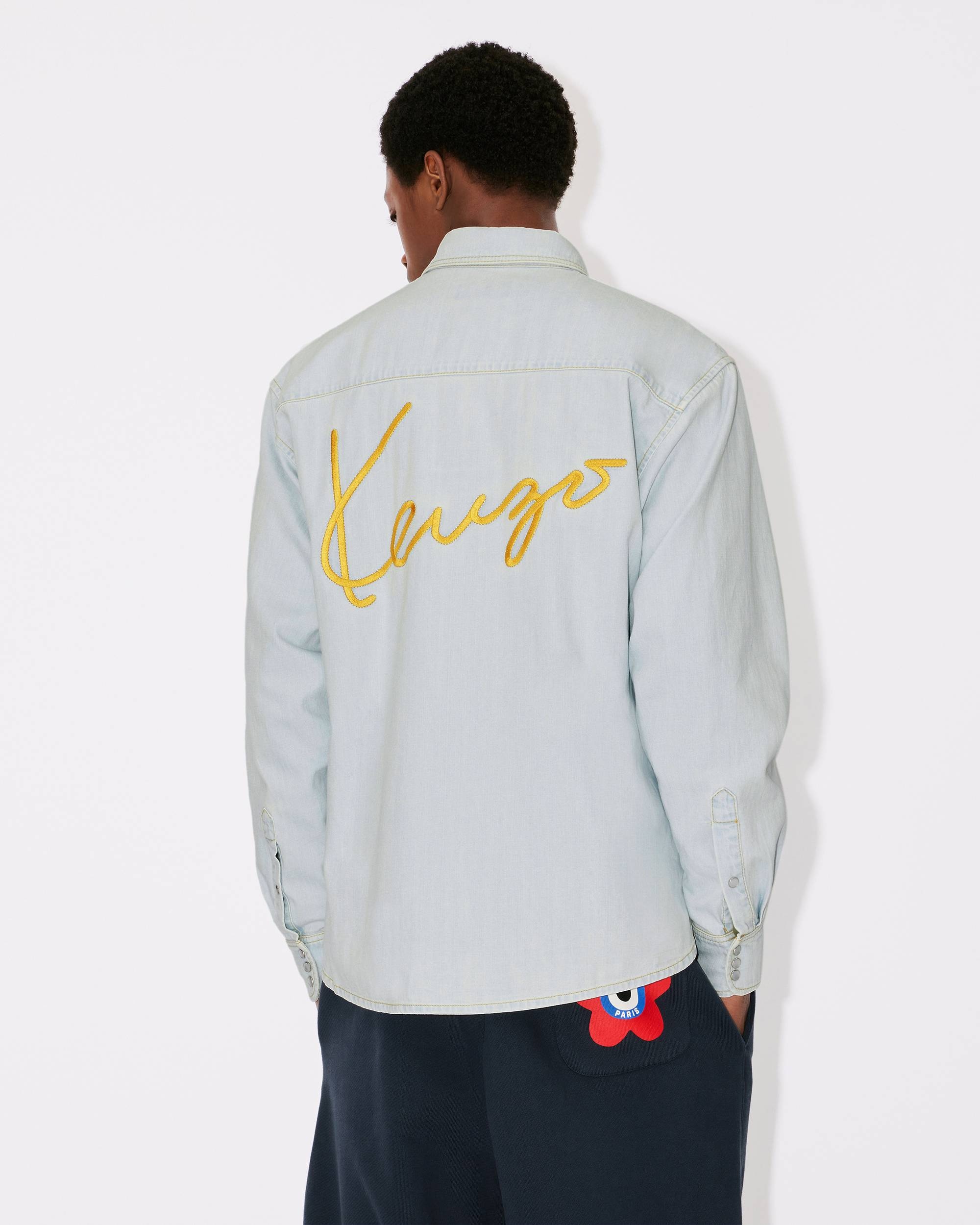 Denim cowboy shirt - 4