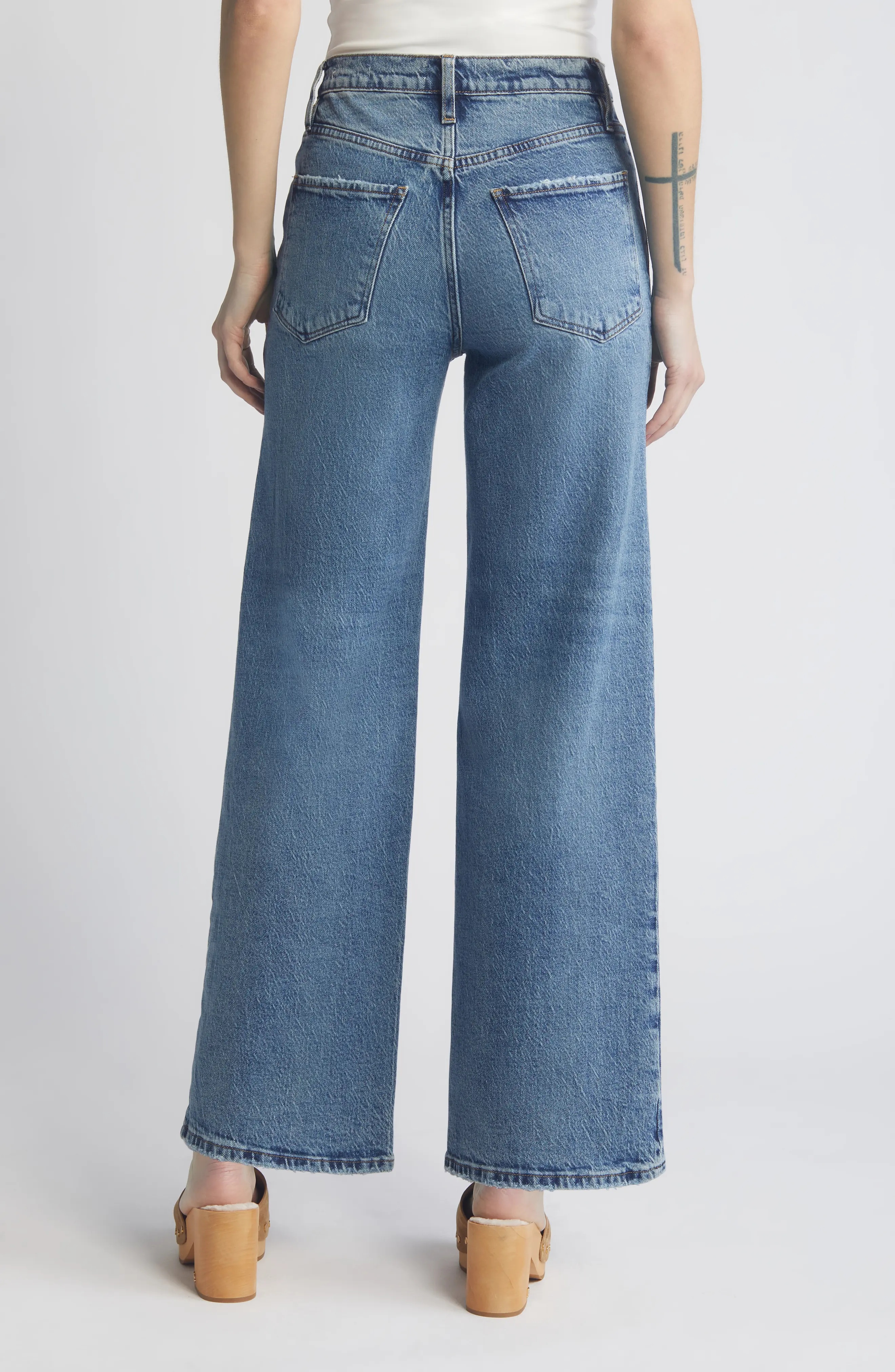 Le Pixie Jane Ankle Wide Leg Jeans - 2