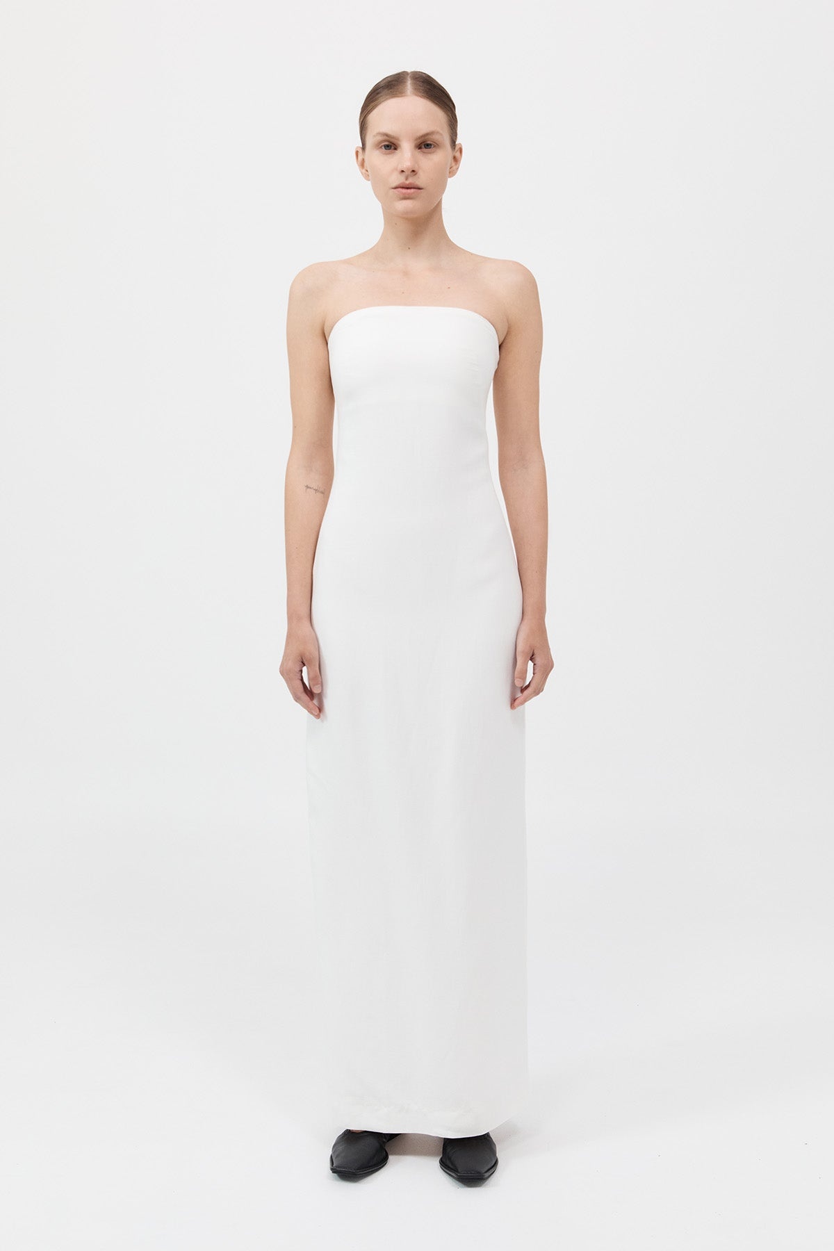 Column Dress - Salt - 2