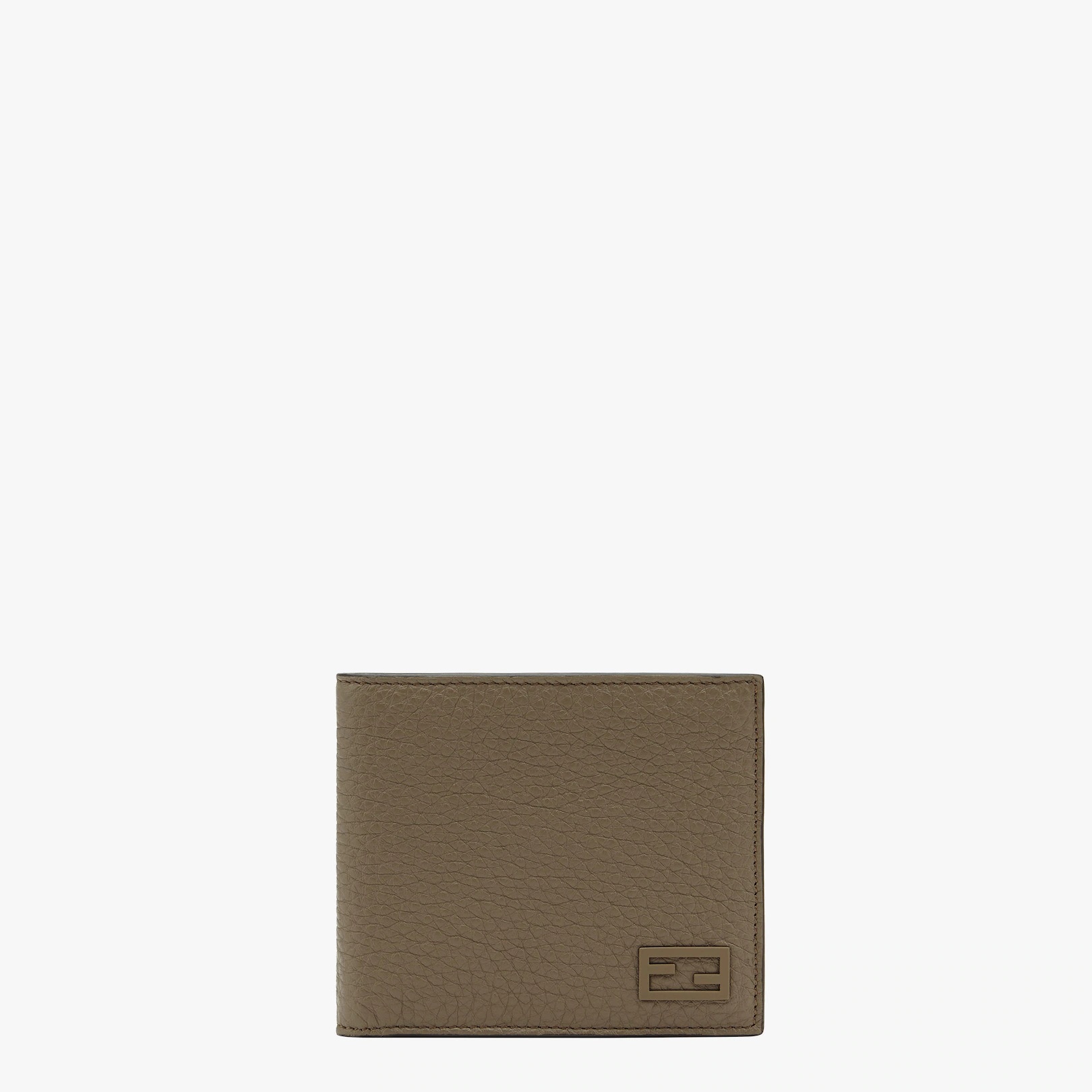 Two-tone leather bi-fold wallet - 1