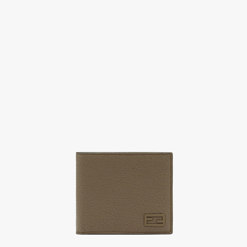 Two-tone leather bi-fold wallet 1