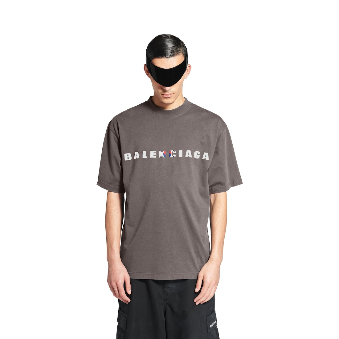 International T-shirt Medium Fit in Dark Grey - 5