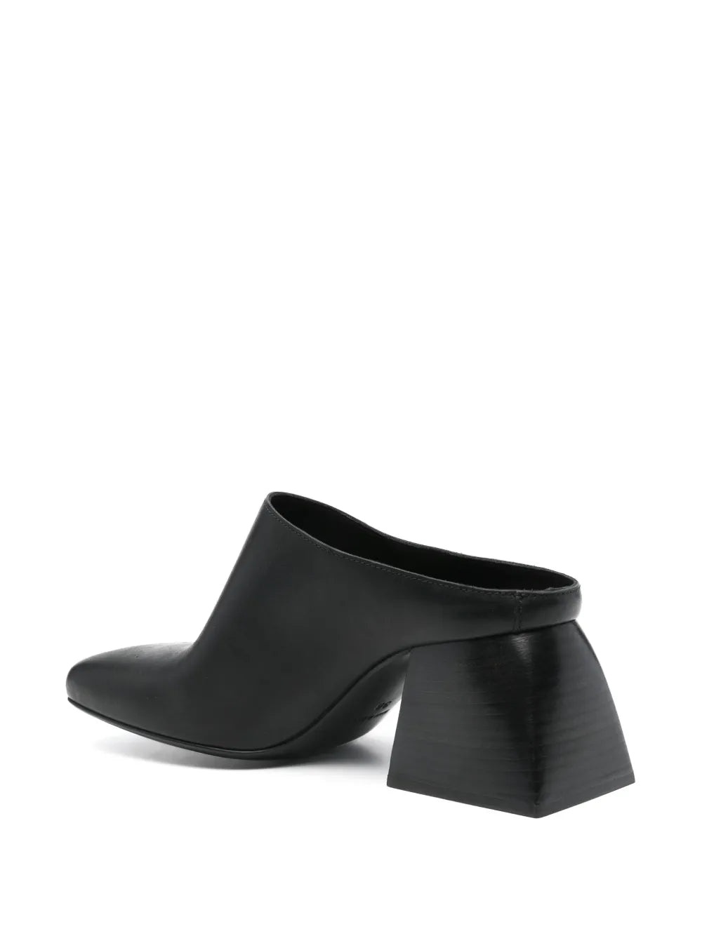 60mm Leather Mules - 3