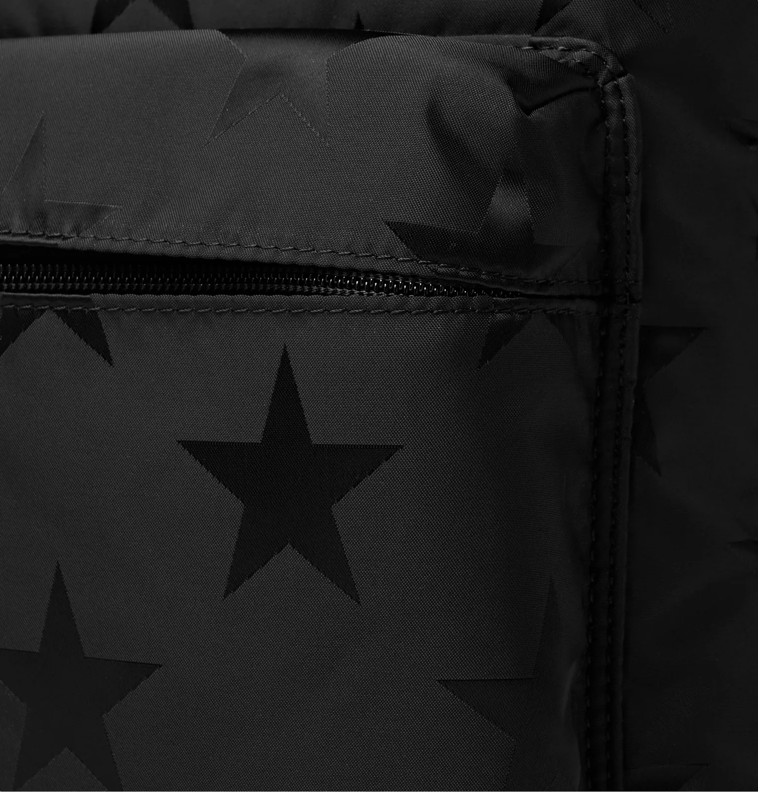 Star-Print Nylon Backpack - 5