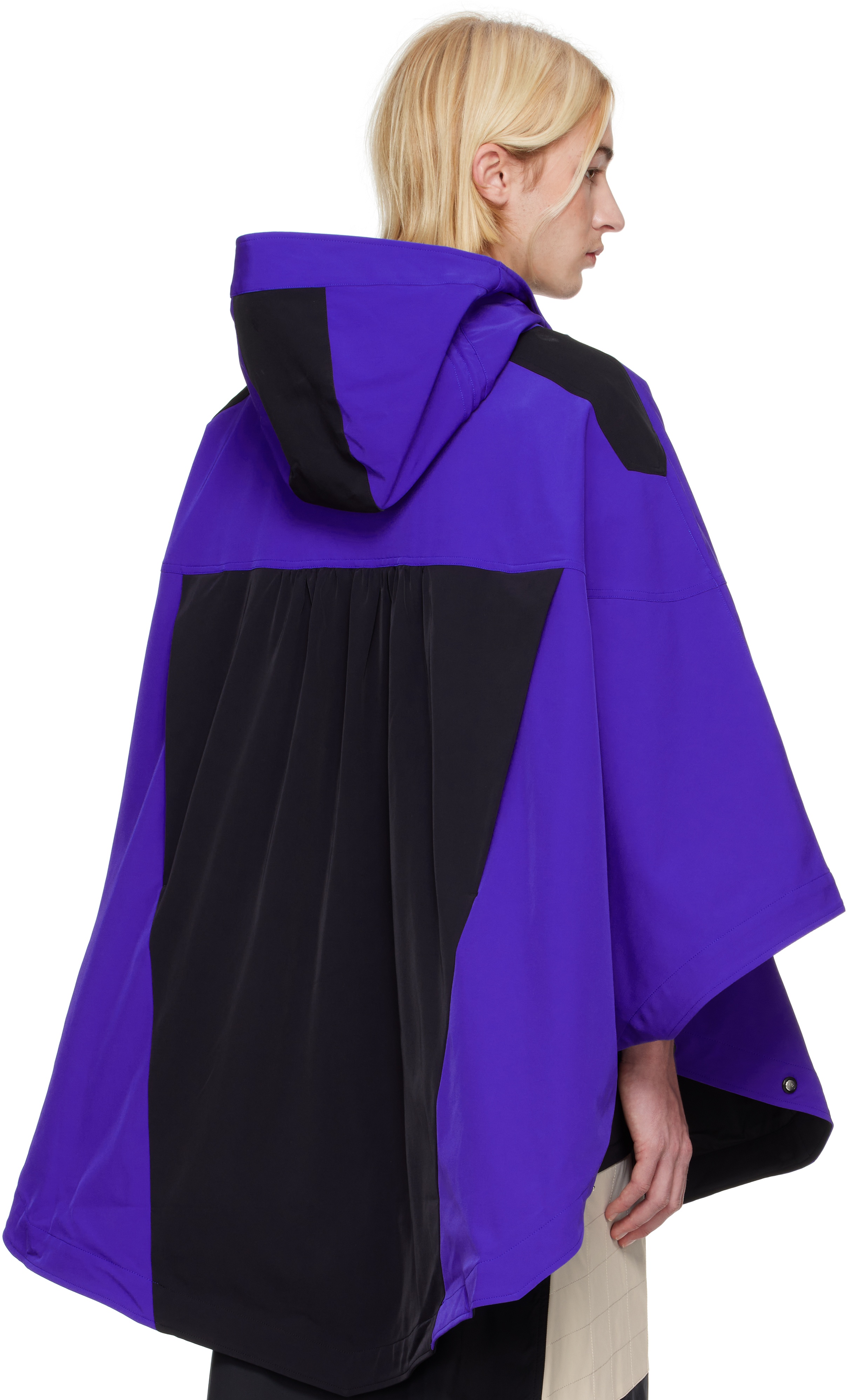 Asics Blue Kiko Kostadinov Edition Heveanoid Cape Reversible Asics Blue Kiko Kostadinov Edition Heveanoid Cape Reversible