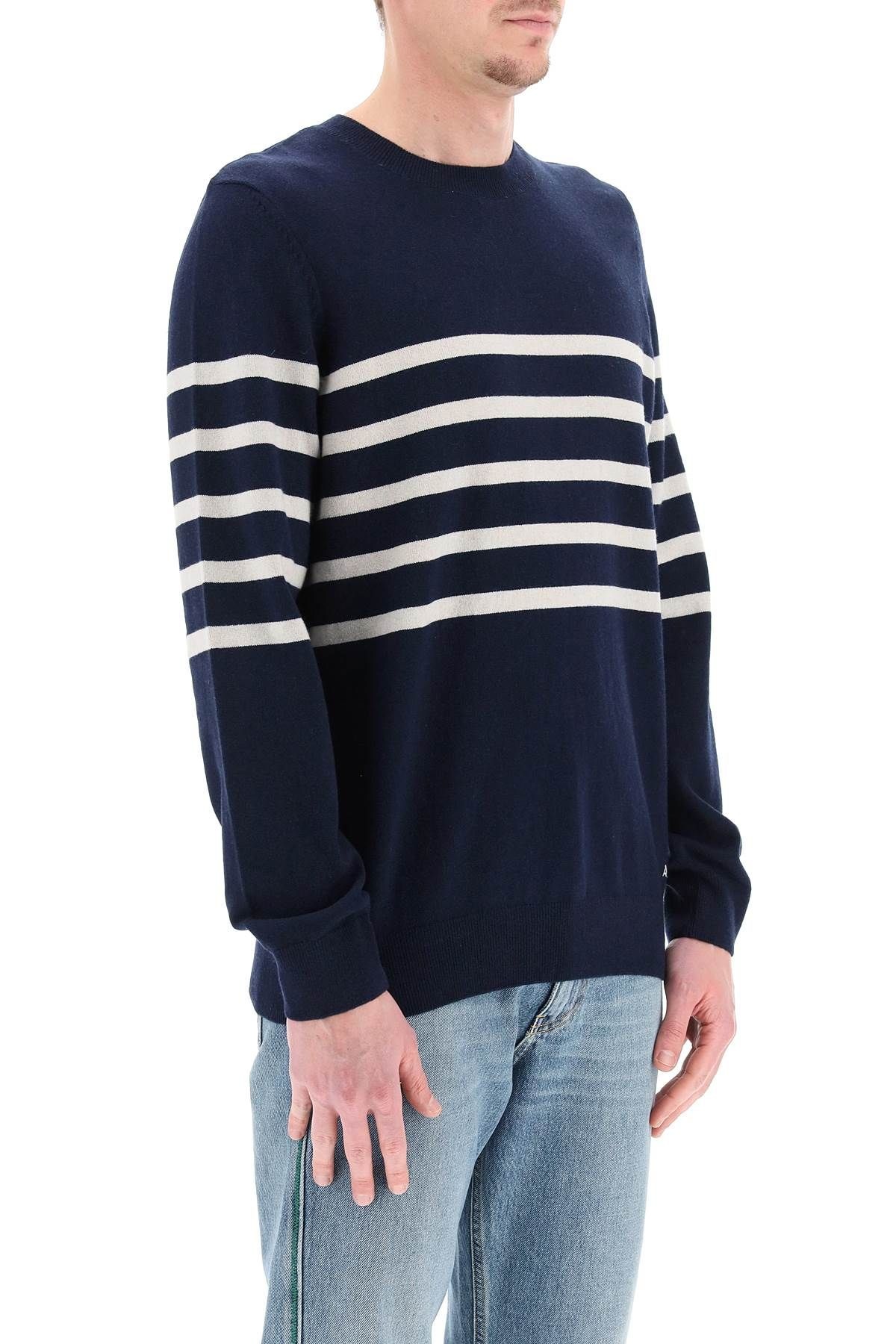 MACEO STRIPED SWEATER - 3