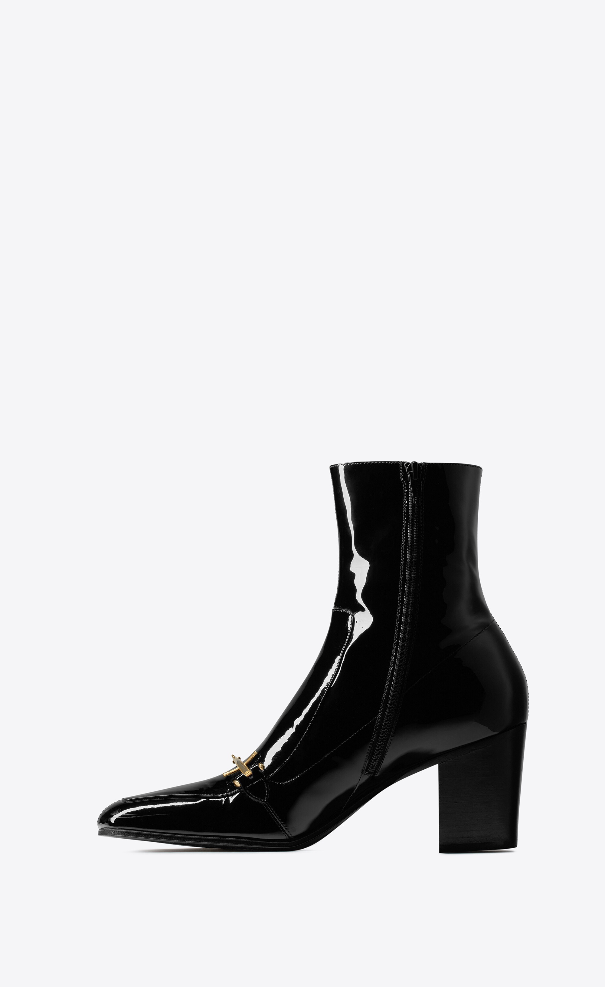 beau boots in patent leather - 4