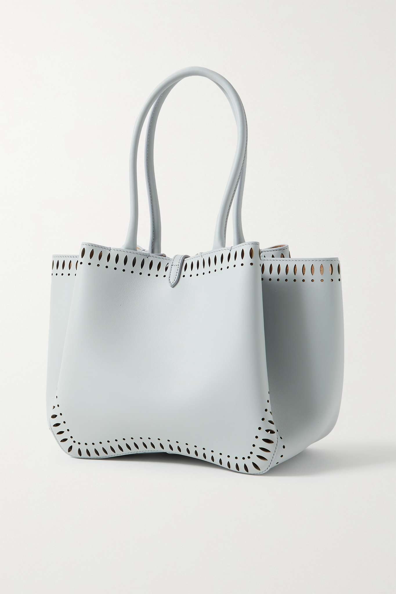 Angèle 20 XS laser-cut leather tote - 3