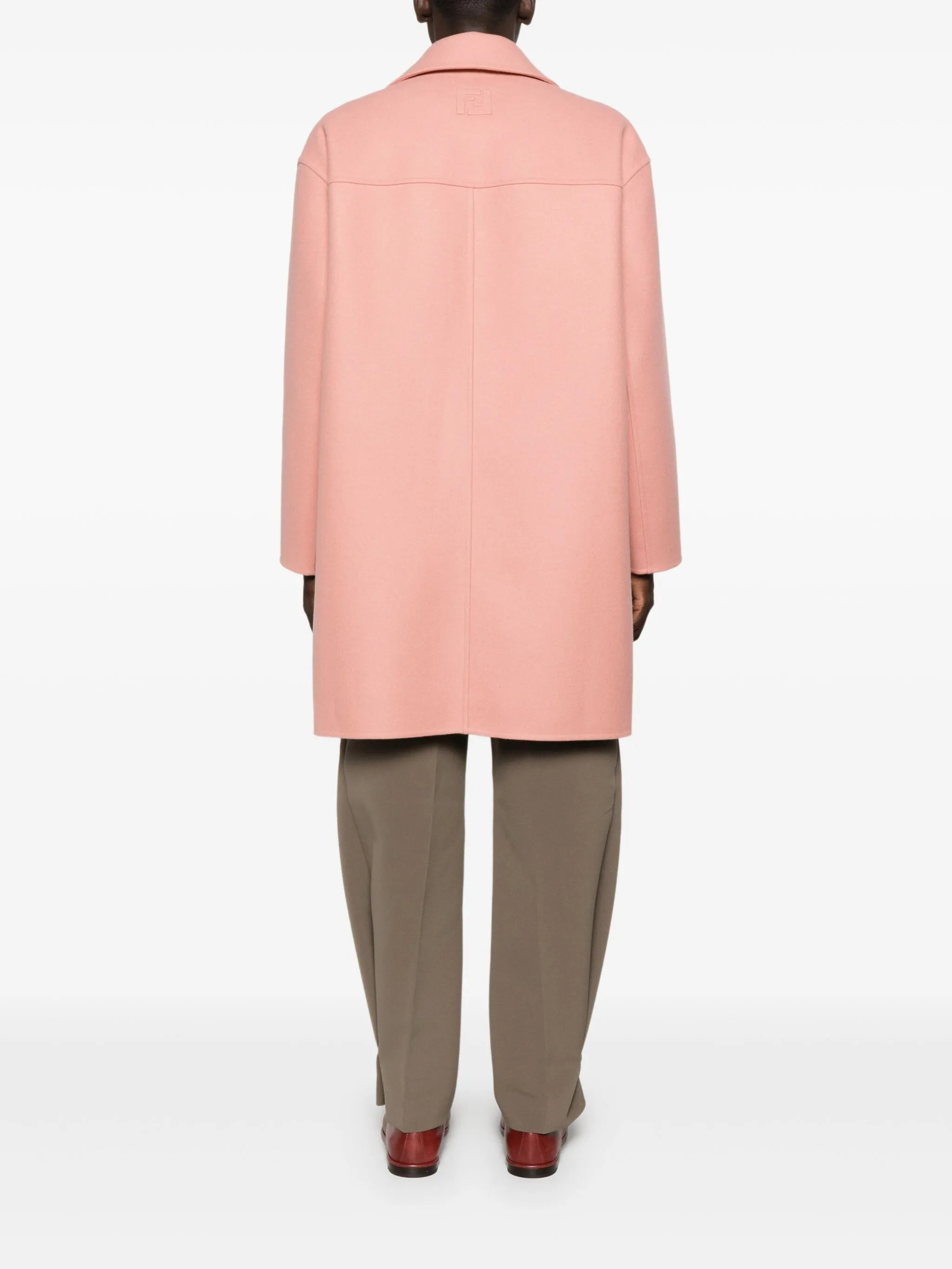 Fendi Double-breasted Patch-pocket Coat - 4
