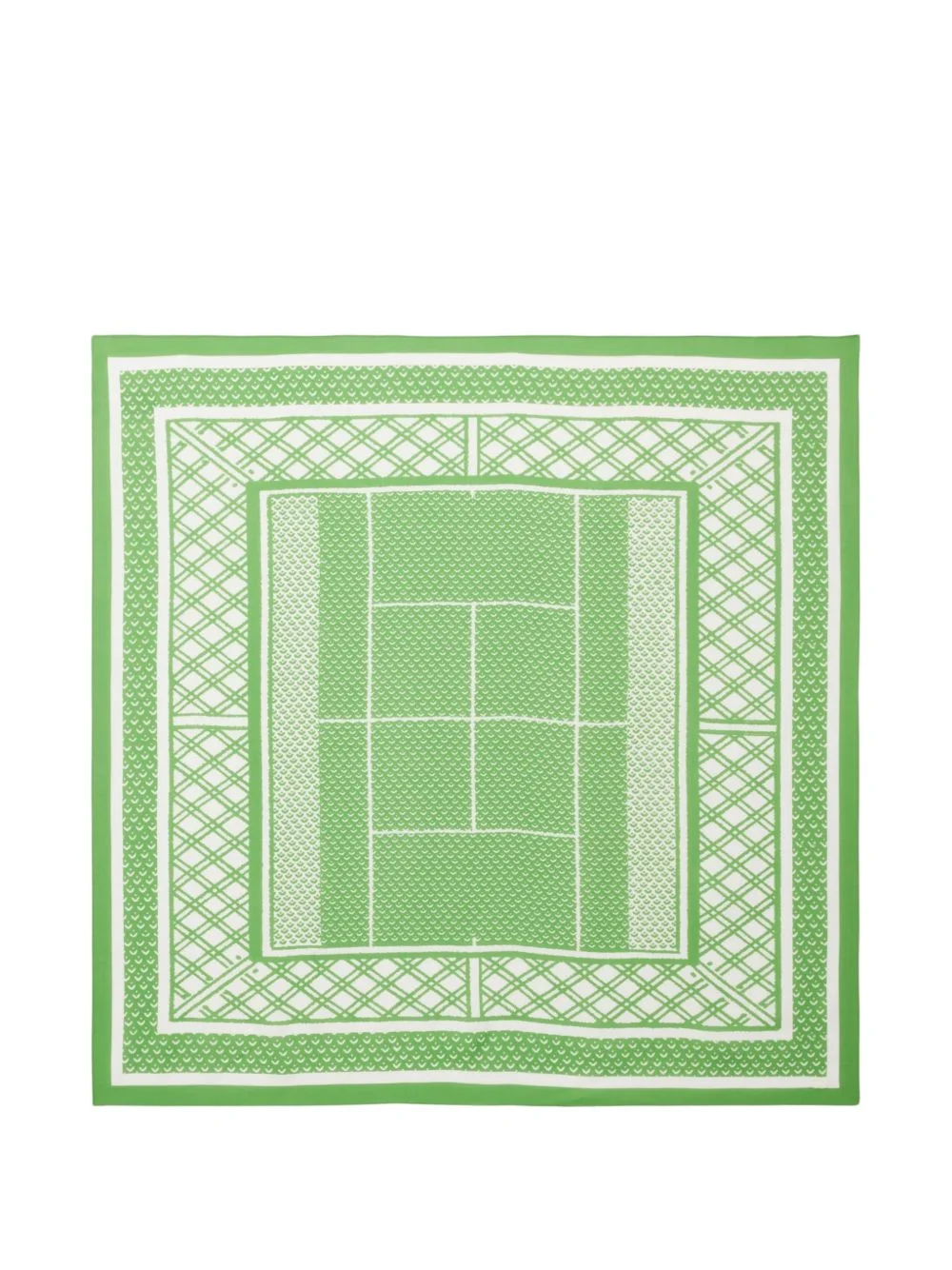 tennis patterned scarf - 1