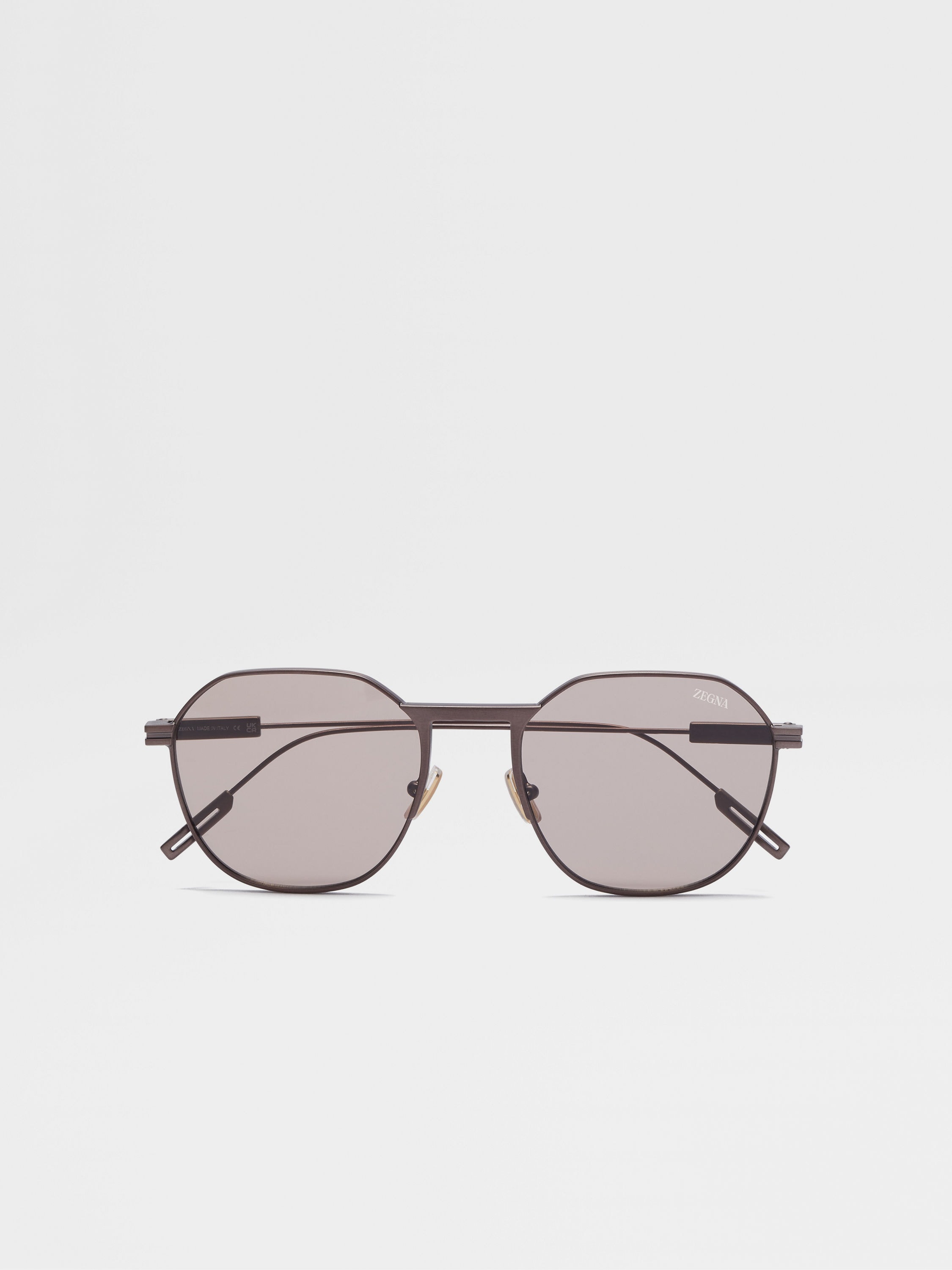 ANTIQUED FOLIAGE METAL SUNGLASSES - 1