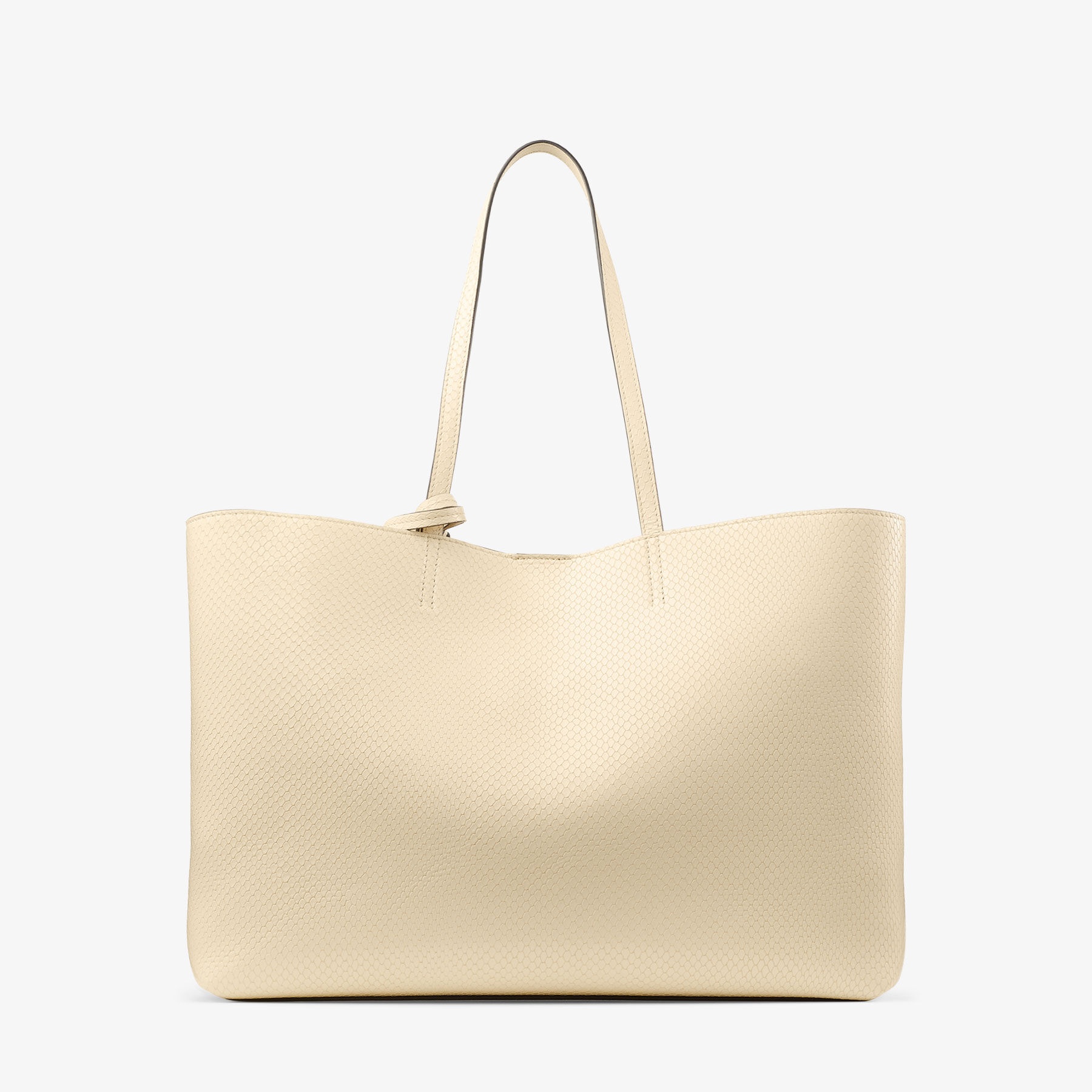 Nine2Five East-West
Buttermilk Elaphe Printed Leather Tote Handbag - 5