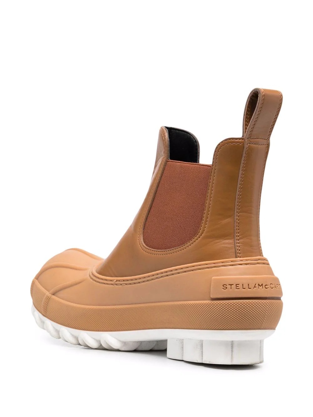 elasticated-panel ankle boots - 3