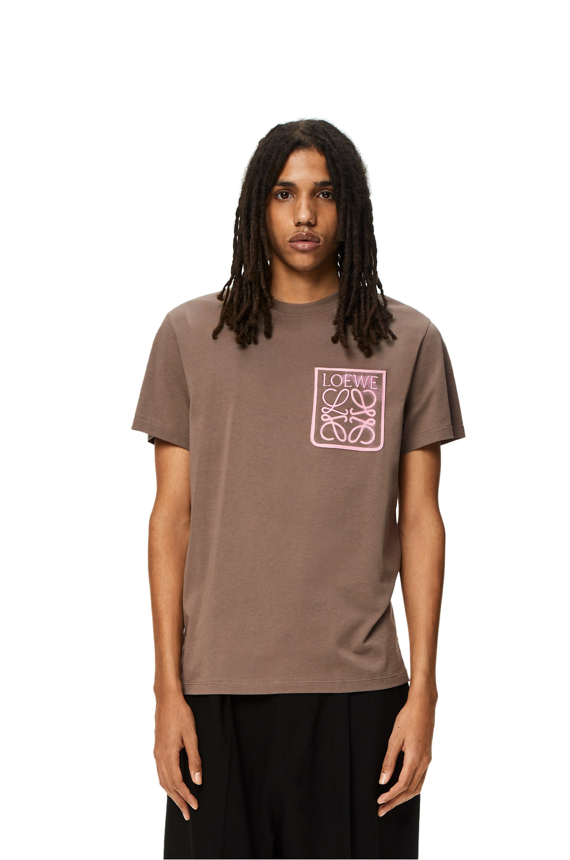 Anagram fake pocket T-shirt in cotton - 3
