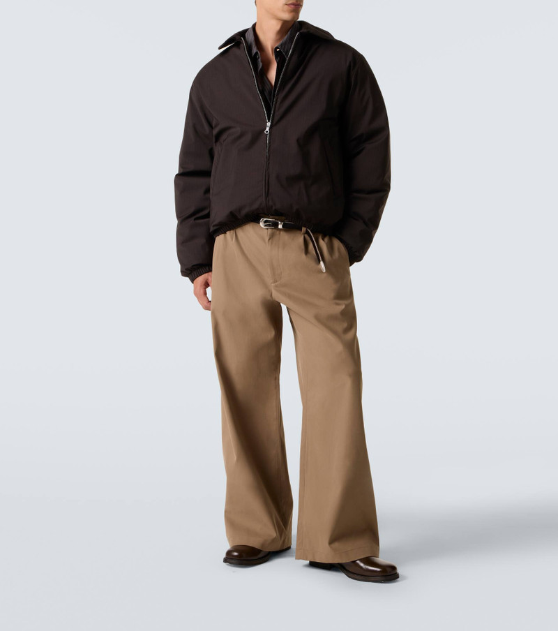 Our Legacy Bridge cotton twill wide-leg pants outlook