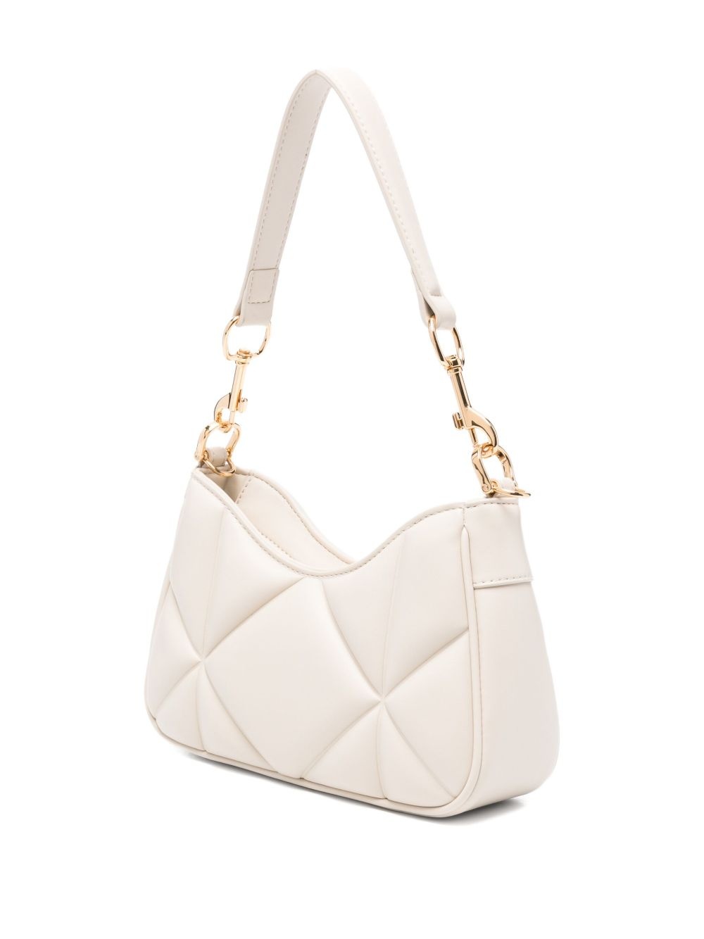 quilted logo-plaque shoulder bag - 3