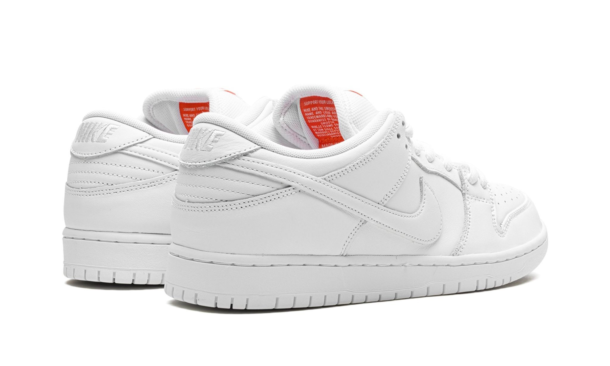 SB Dunk Low Pro "Triple White" - 3