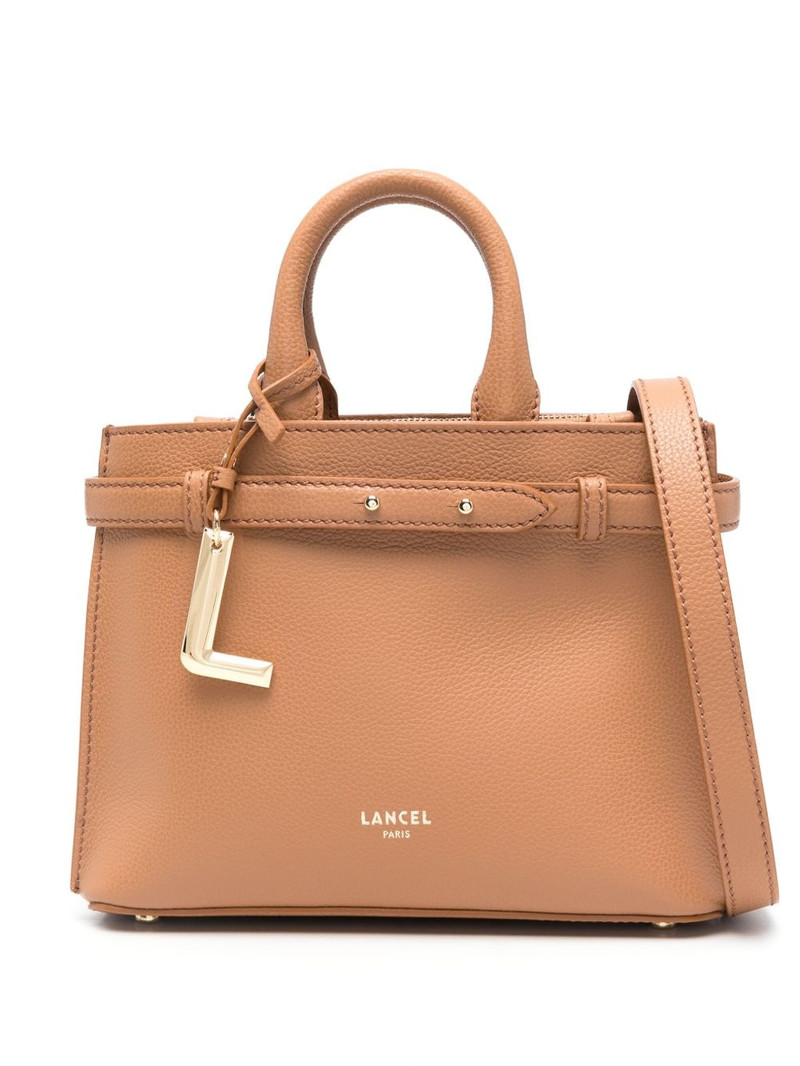mini leather tote bag 1