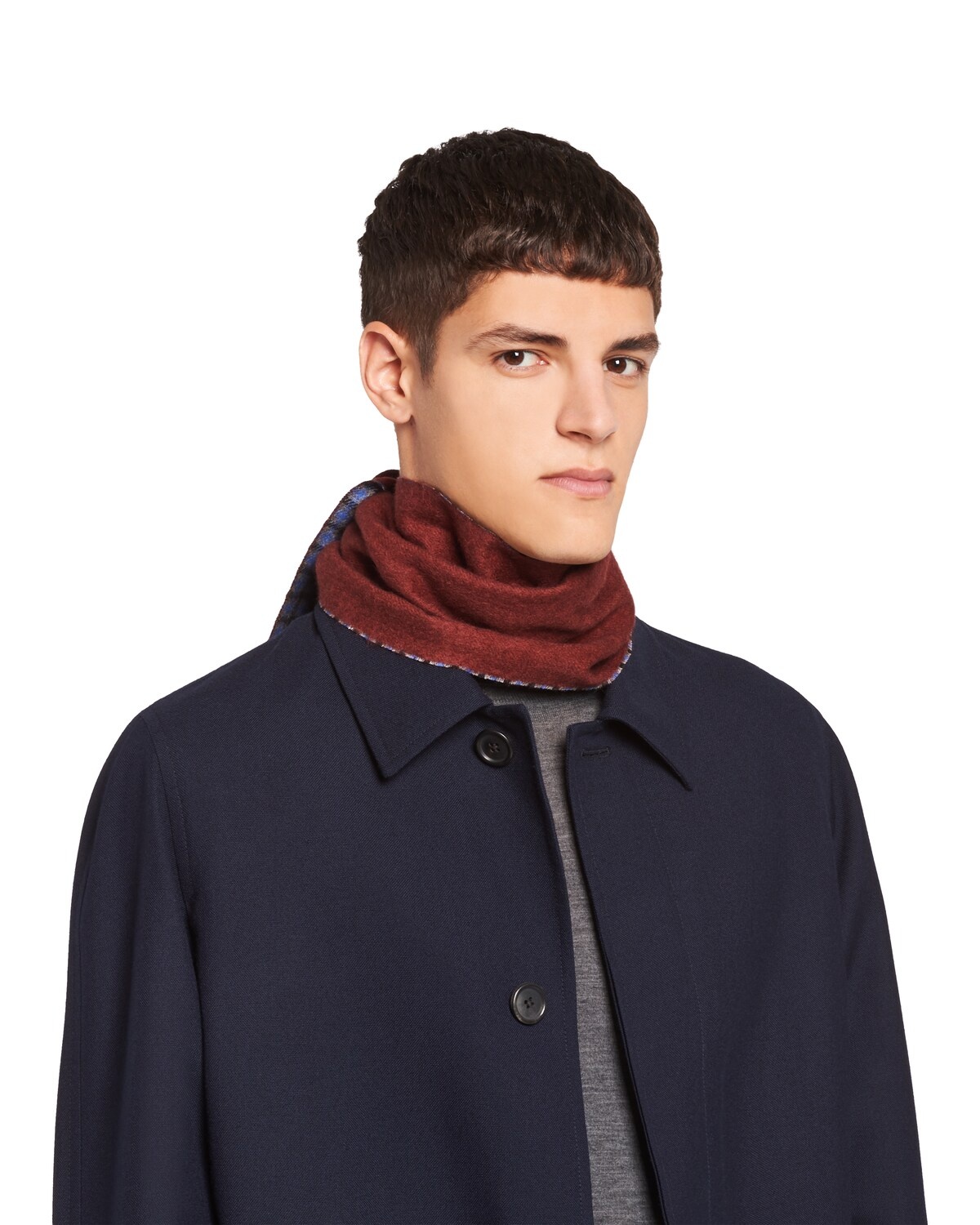 Double cashmere scarf - 2