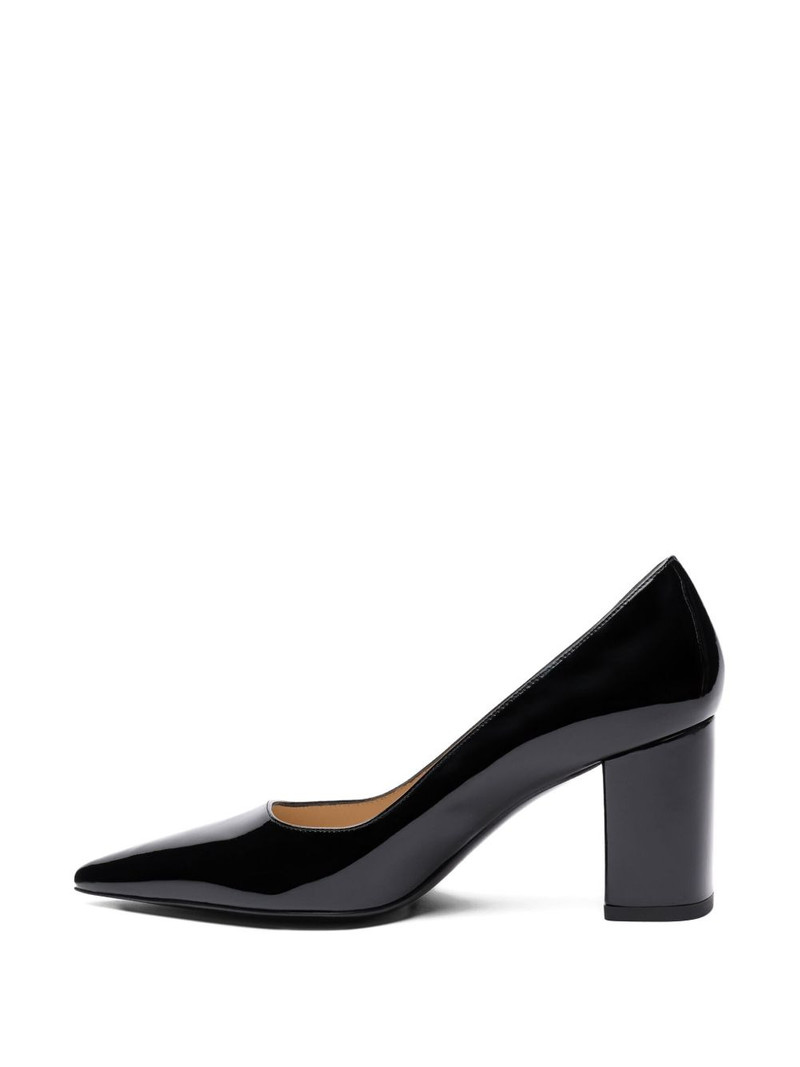 Power block-heel pointed pumps 4