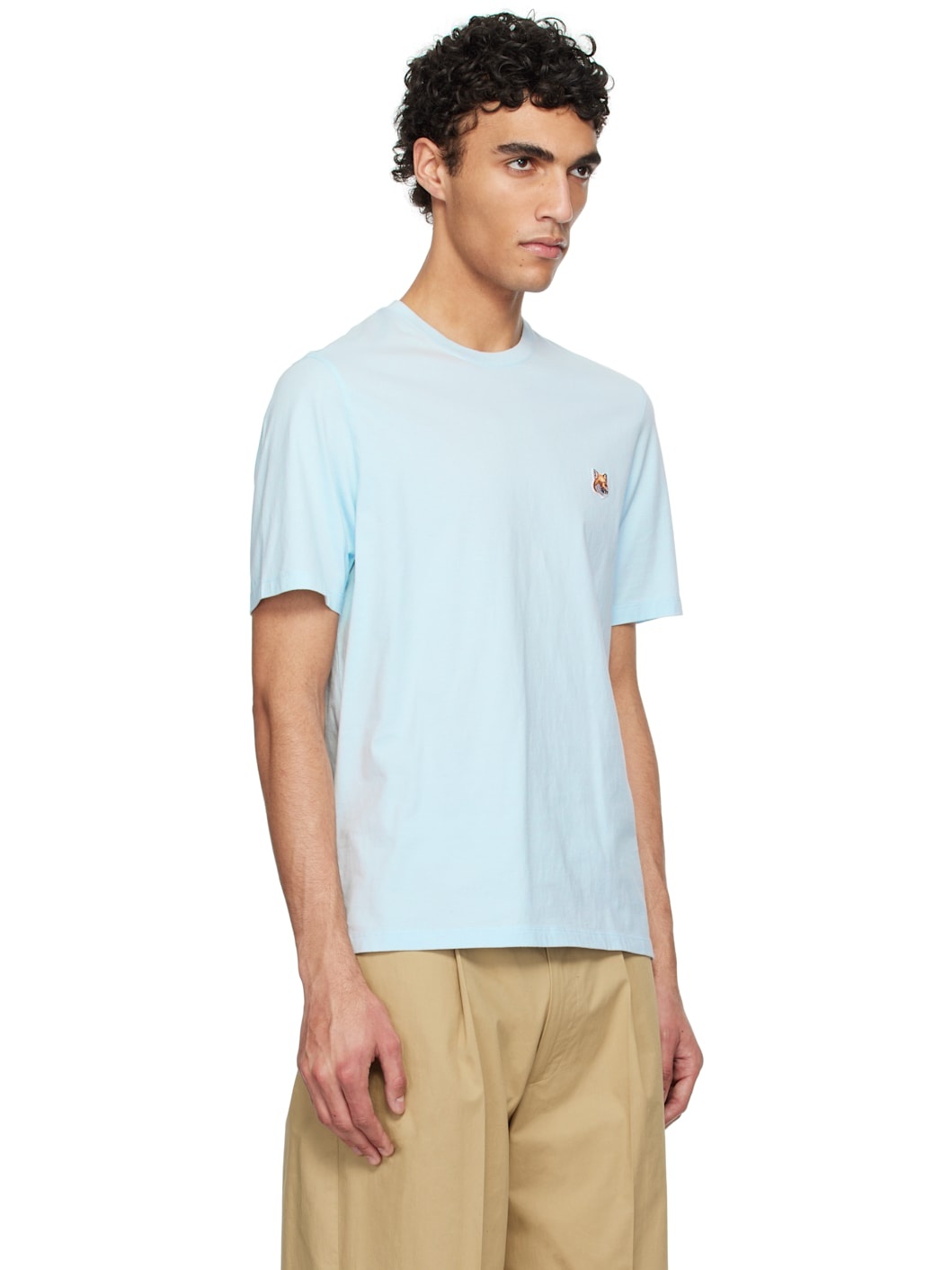 Blue Fox Head Patch Regular T-shirt - 2