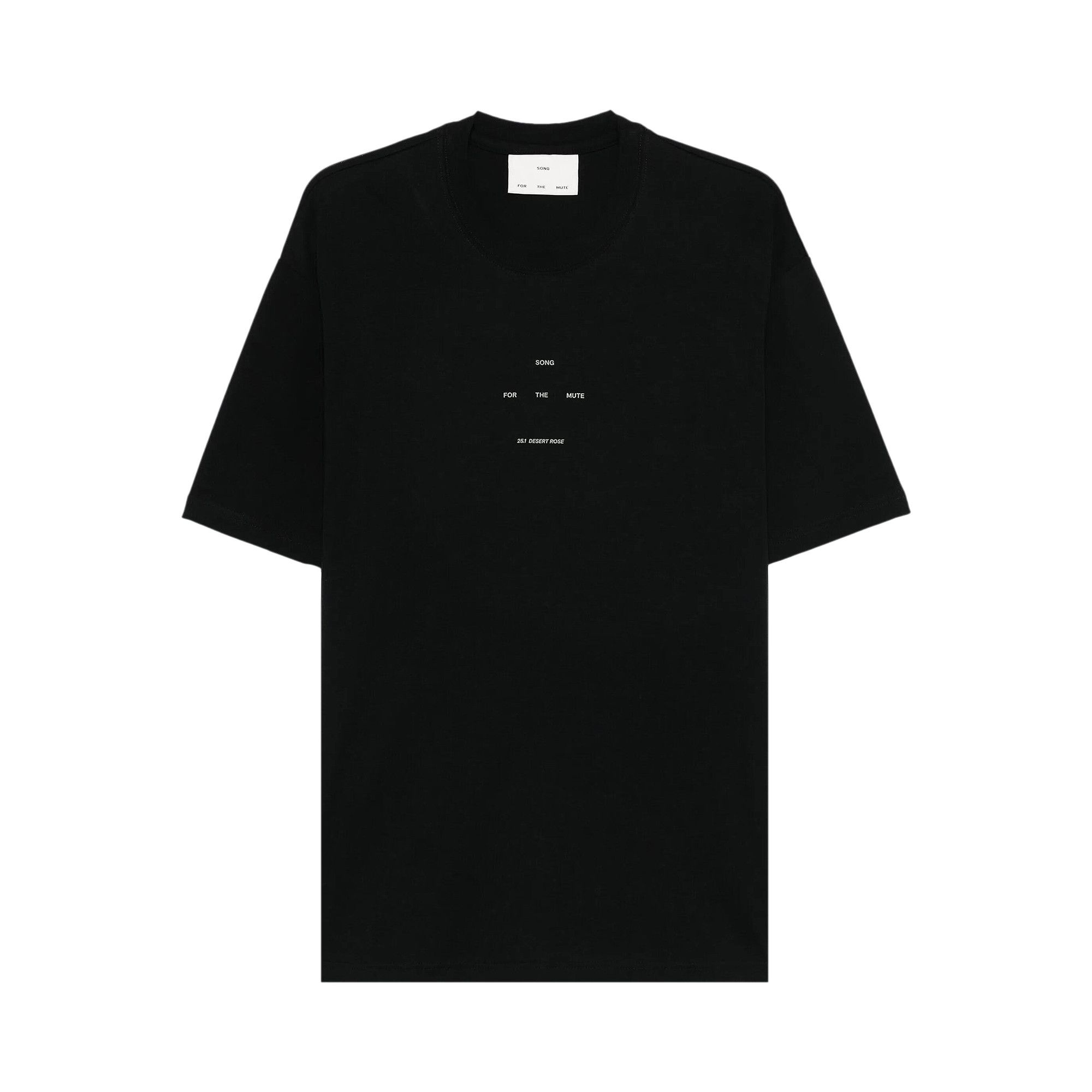 Song for the Mute Logo Oversized Tee 'Black' - 1