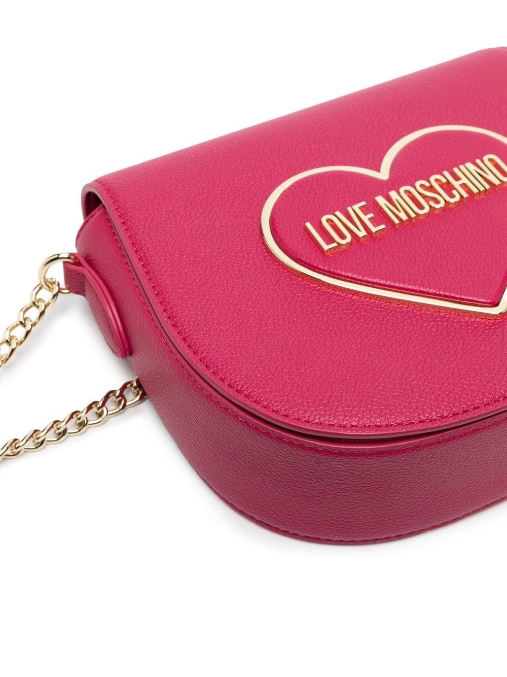 logo-lettering heart crossbody-bag - 4