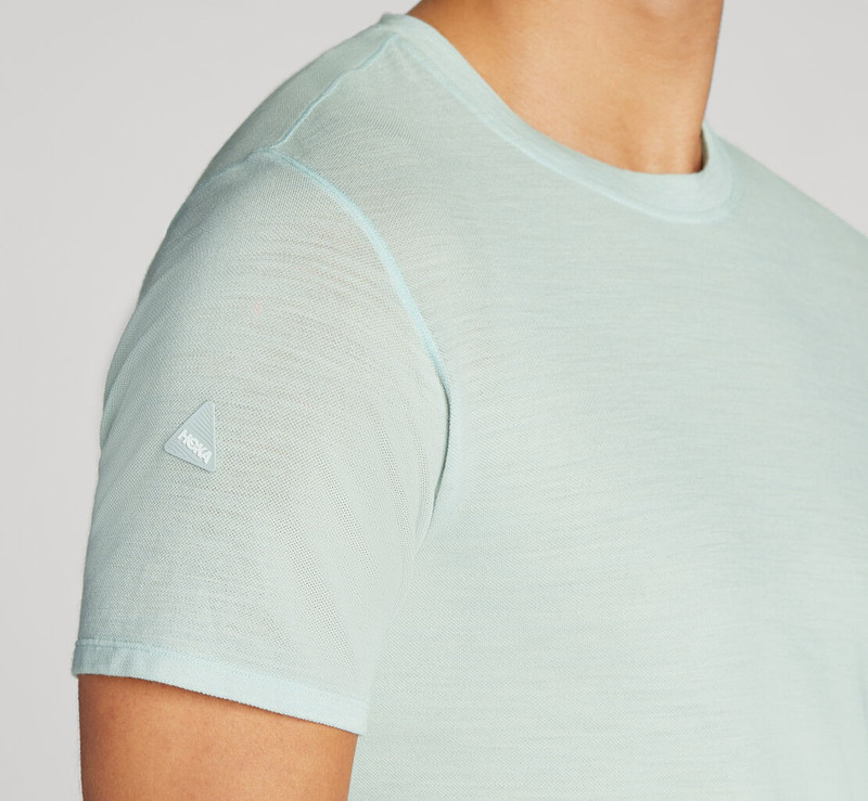 HOKA Men's Merino Blend Short Sleeve outlook