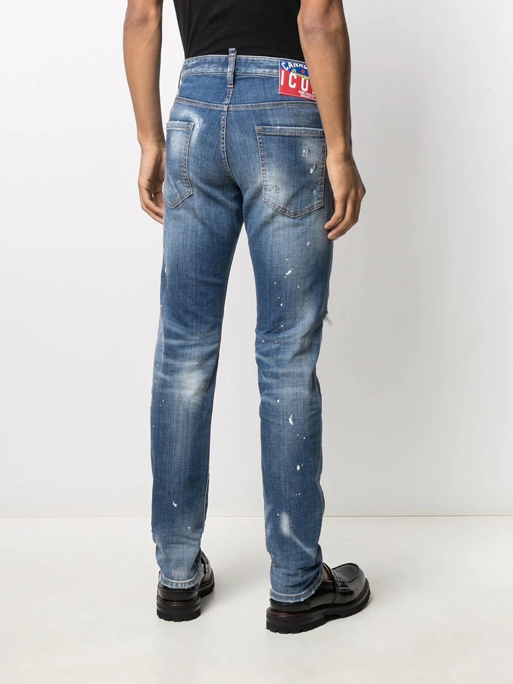 Icon distressed slim-fit jeans - 4