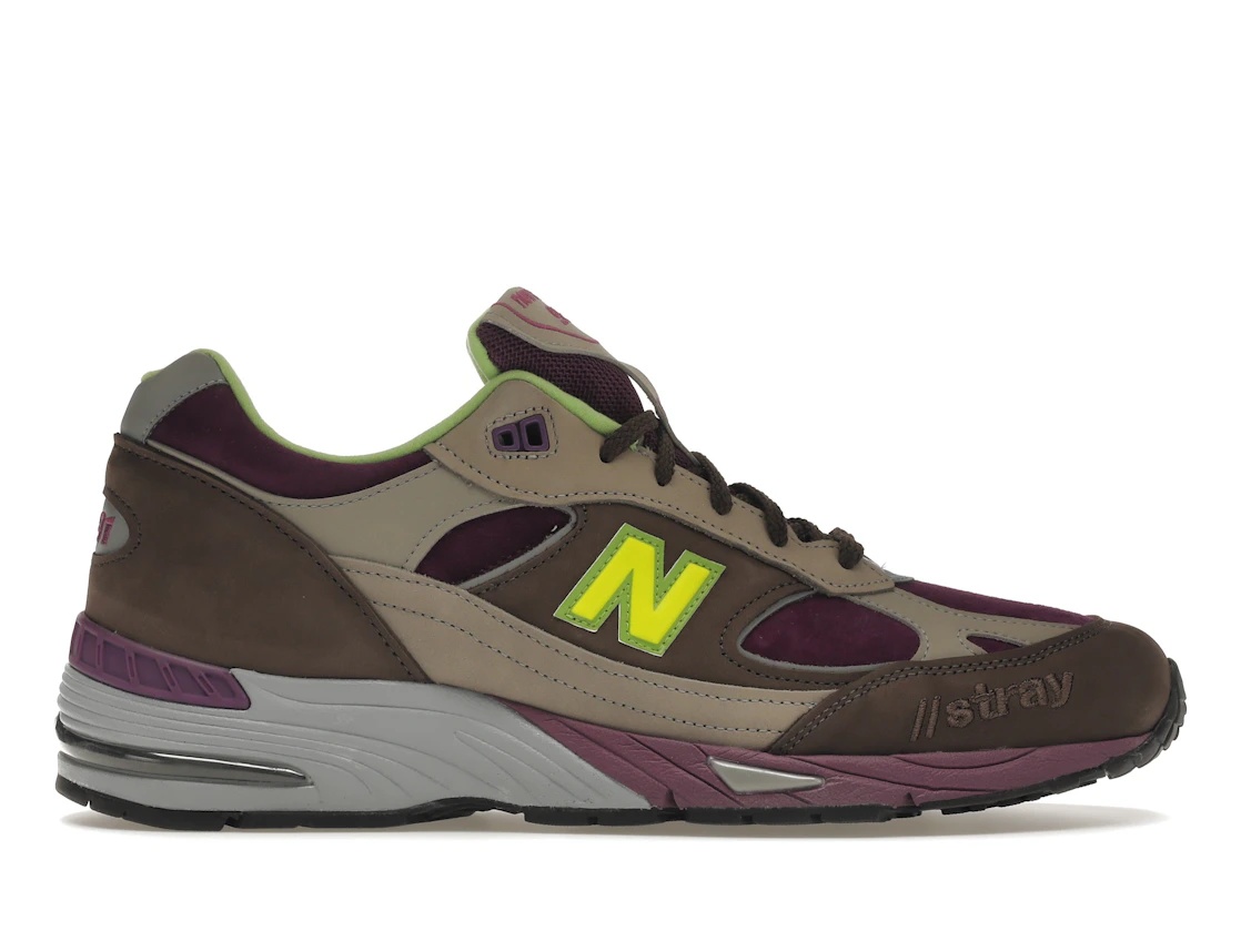 New Balance 991 Stray Rats Brown - 1