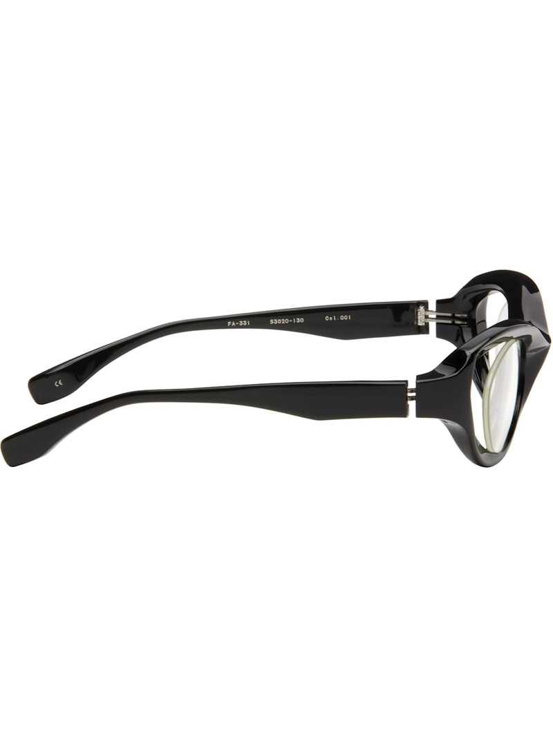 FACTORY900 Black FA-331 Glasses outlook