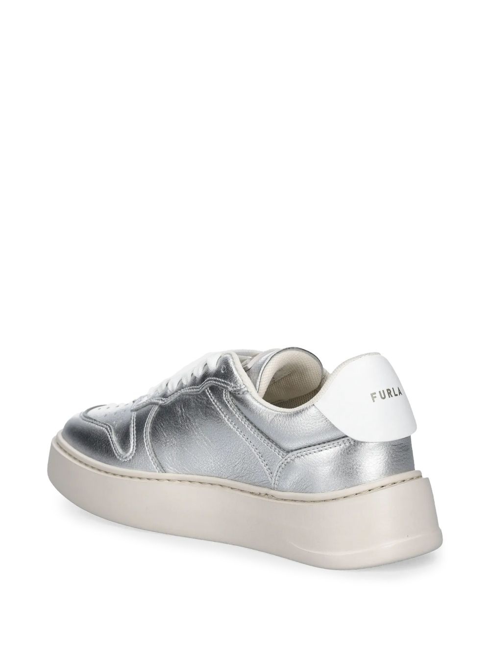 metallic effect trainers - 3