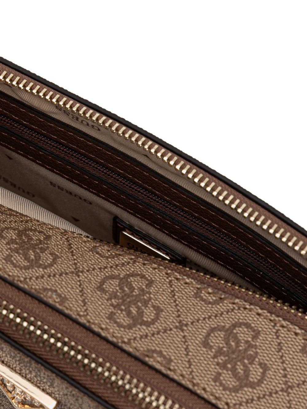 logo-plaque chain-strap cross body bag - 5