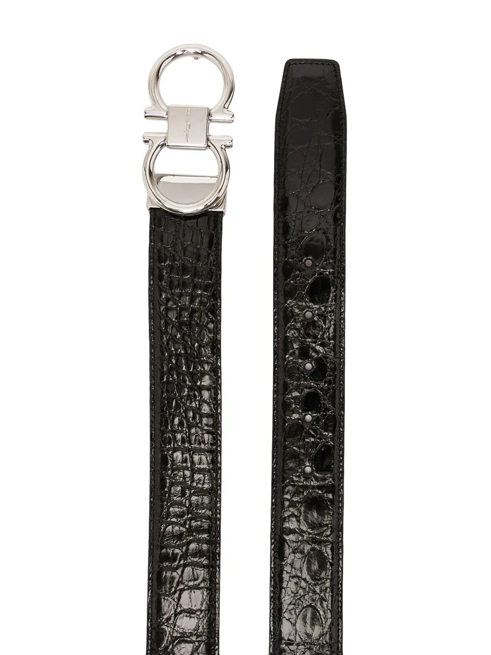 Gancini buckle belt - 2