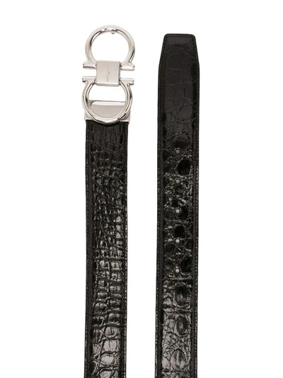 Salvatore Ferragamo Gancini buckle belt outlook